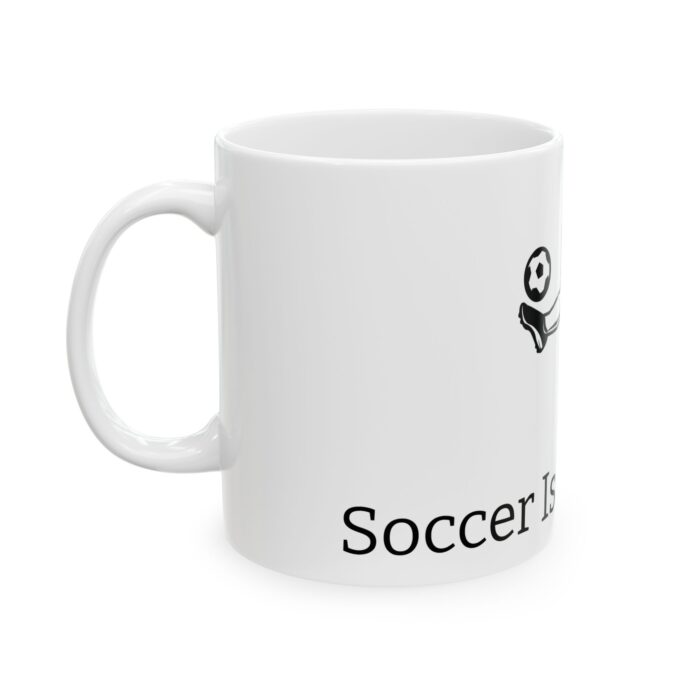 Soccer Player Ceramic Mug - Perfect Gift for Sports Lovers - Image 3